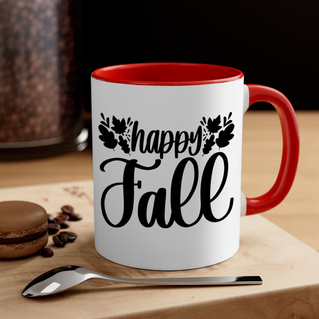 Happy Fall 489#- fall-Mug / Coffee Cup