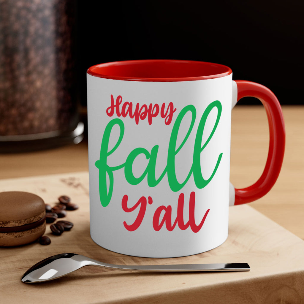 Happy Fall Y all 226#- fall-Mug / Coffee Cup