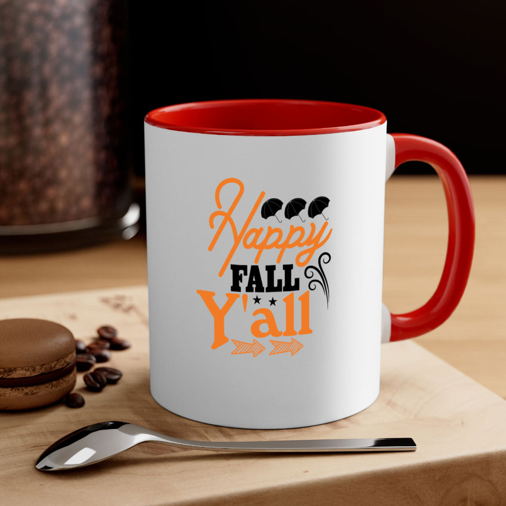 Happy Fall Yall 234#- fall-Mug / Coffee Cup