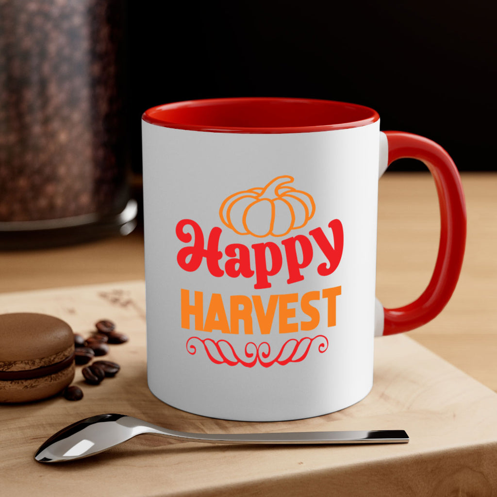 HappyHarvest 256#- fall-Mug / Coffee Cup