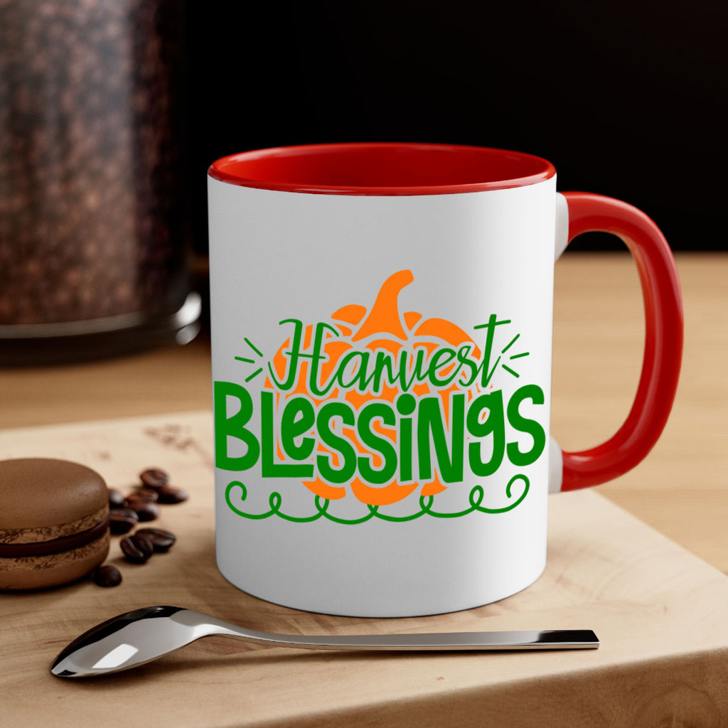 Harvest Blessings 265#- fall-Mug / Coffee Cup