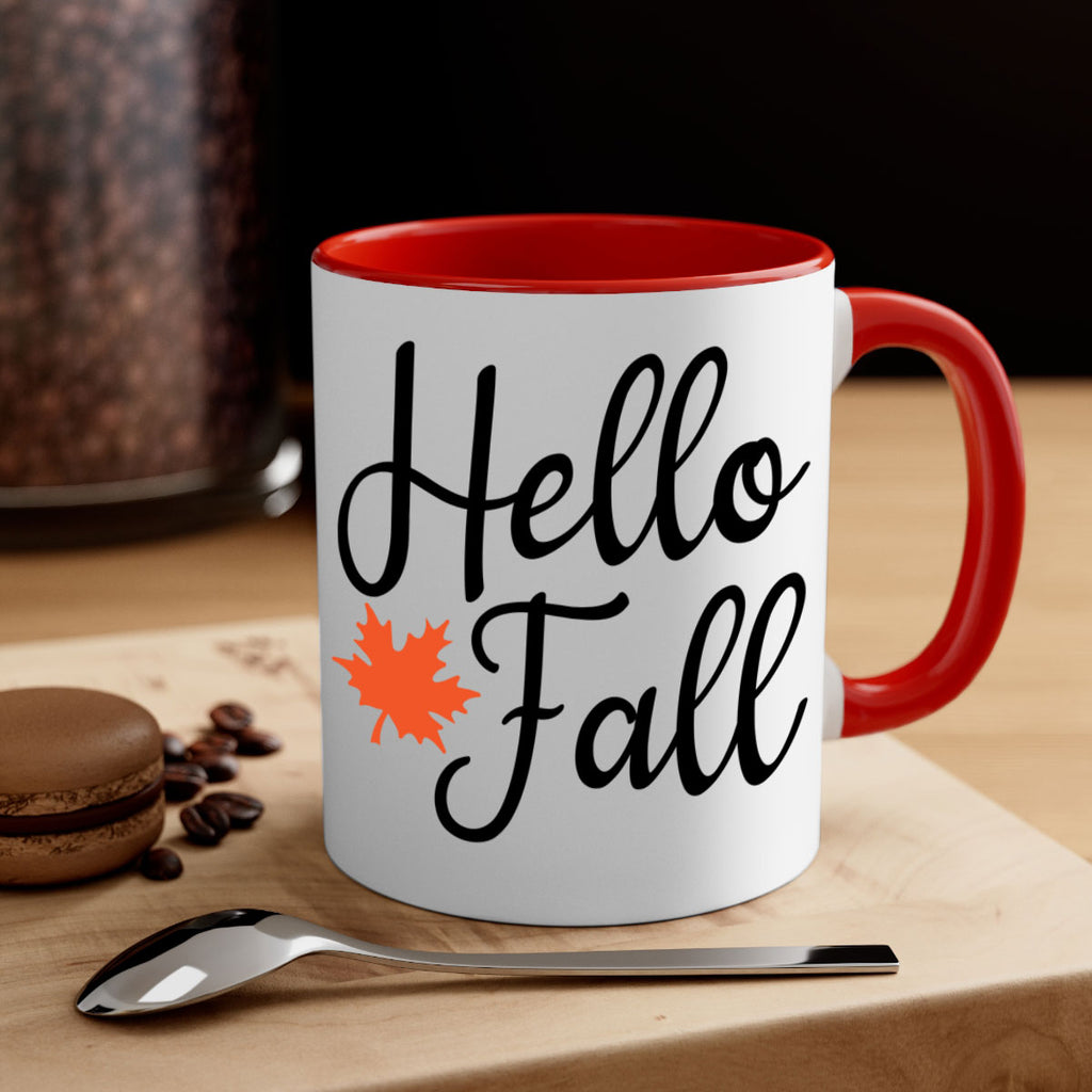 Hello Fall 274#- fall-Mug / Coffee Cup