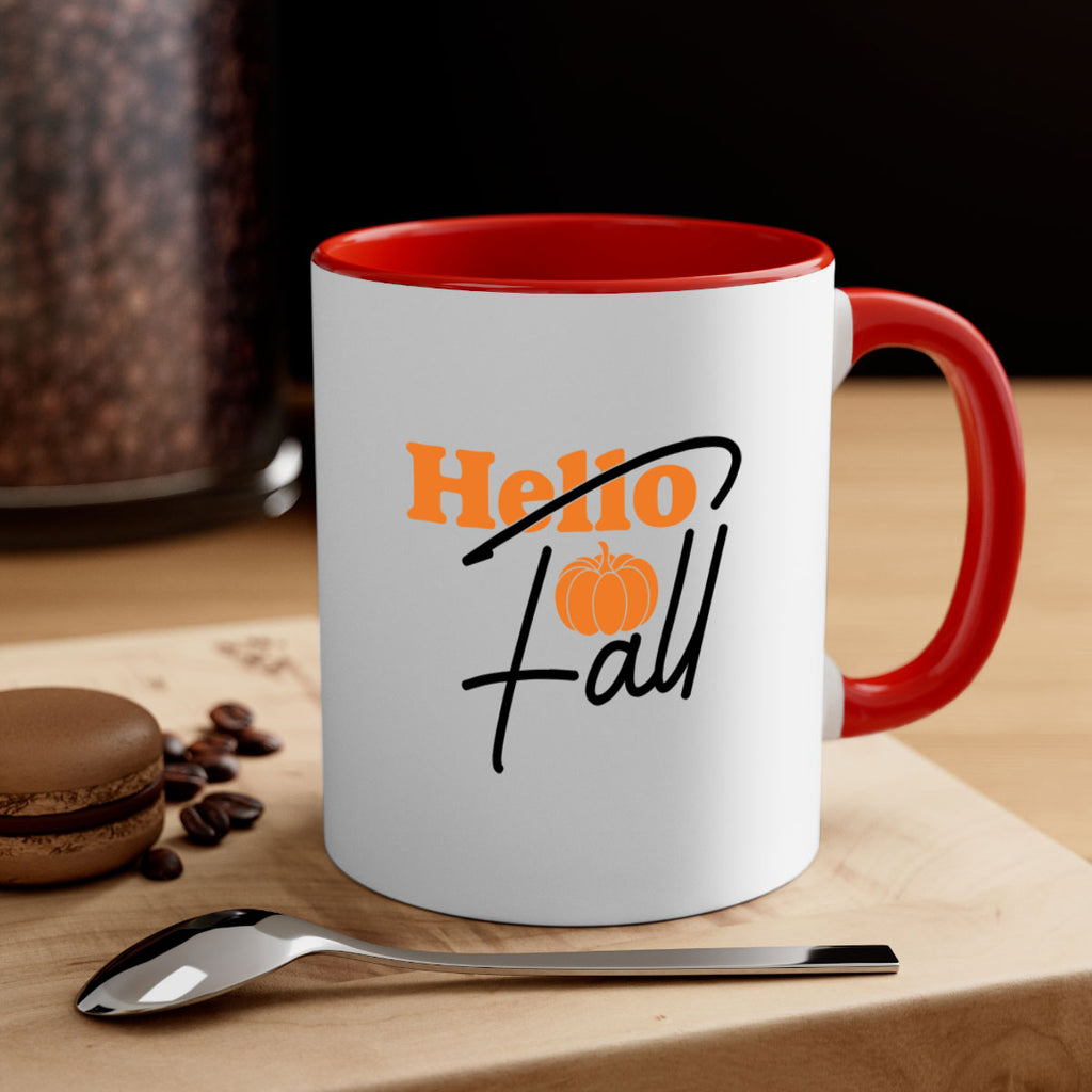 Hello Fall 279#- fall-Mug / Coffee Cup