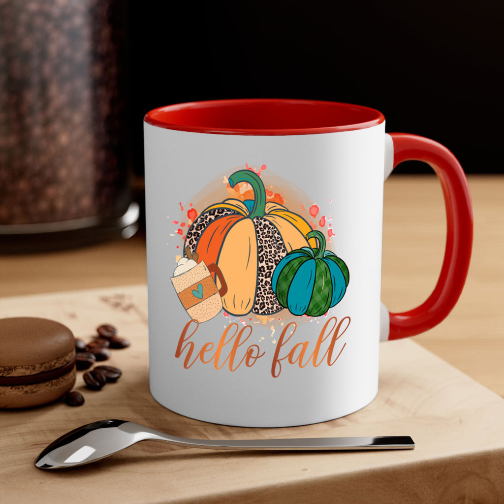 Hello Fall 282#- fall-Mug / Coffee Cup