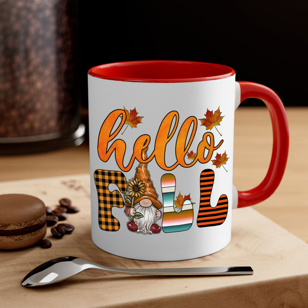 HelloFallVintageGnome 299#- fall-Mug / Coffee Cup