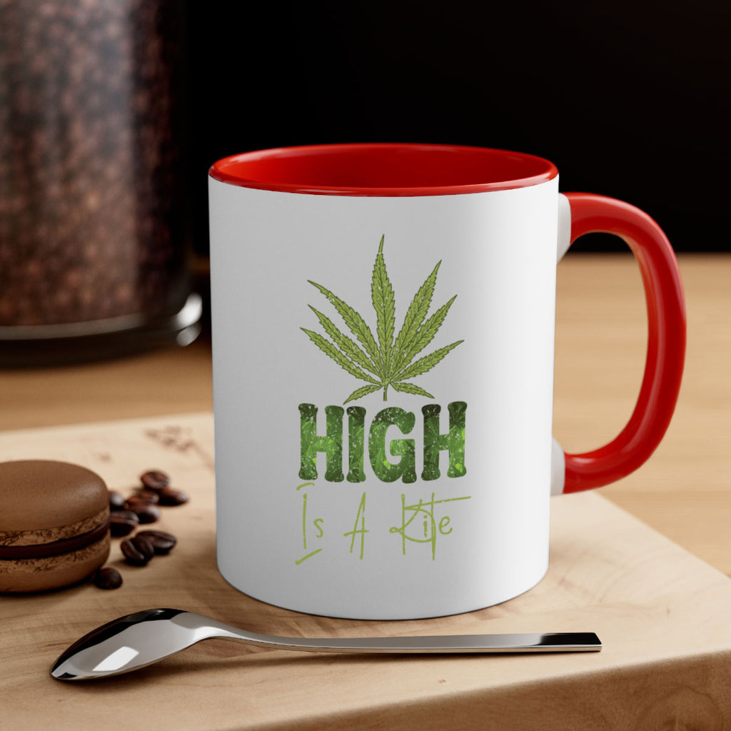 High Is A Kite Sublimation 115#- marijuana-Mug / Coffee Cup