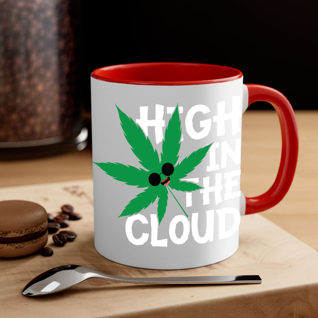 High in the cloud 114#- marijuana-Mug / Coffee Cup