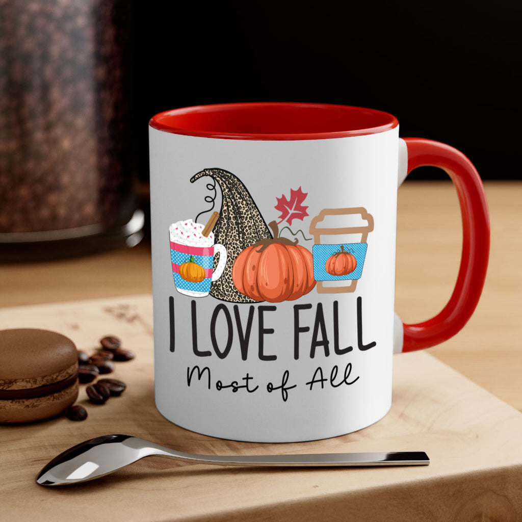 I Love Fall Most of All 332#- fall-Mug / Coffee Cup