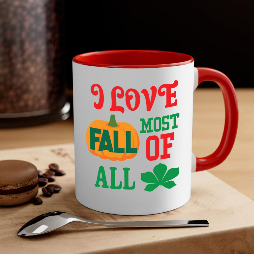 ILOVEFALLMOSTof 346#- fall-Mug / Coffee Cup