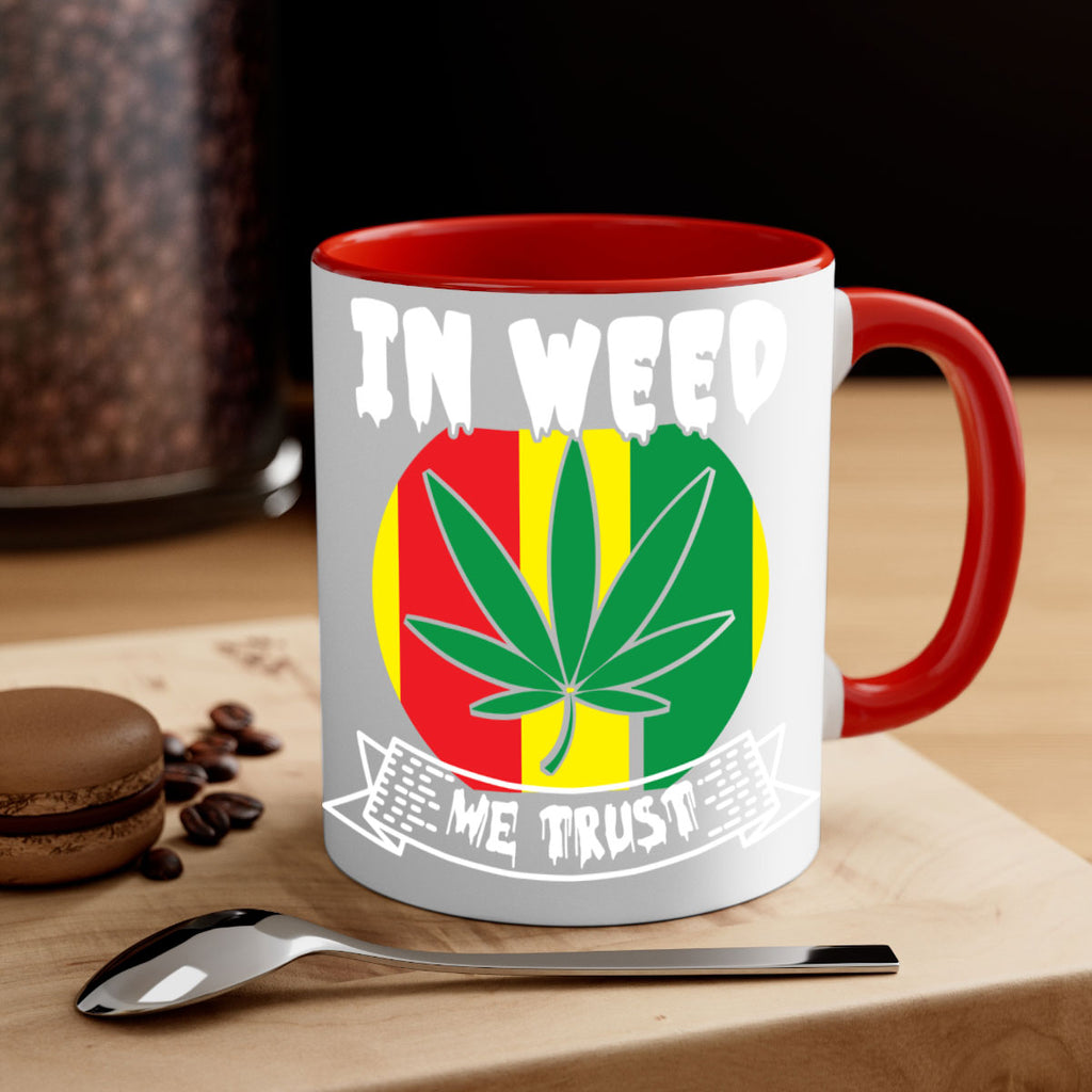 In weed we trust 150#- marijuana-Mug / Coffee Cup