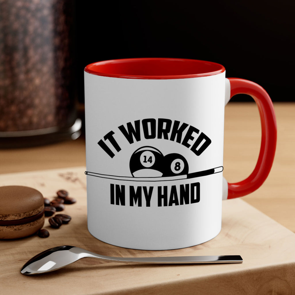 It worked in my hand 1000#- billards-Mug / Coffee Cup