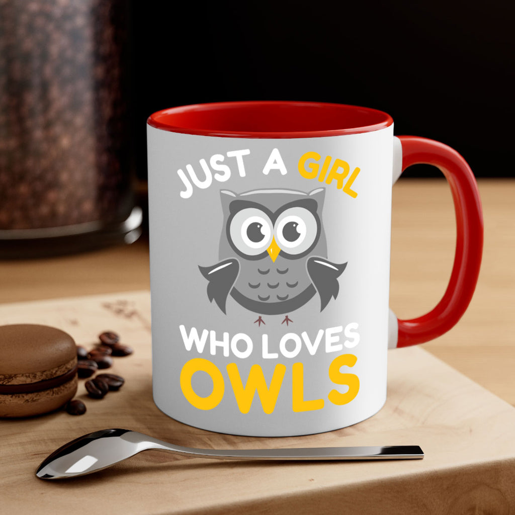 Just a Boy Who Loves A TurtleRabbit 11#- owl-Mug / Coffee Cup