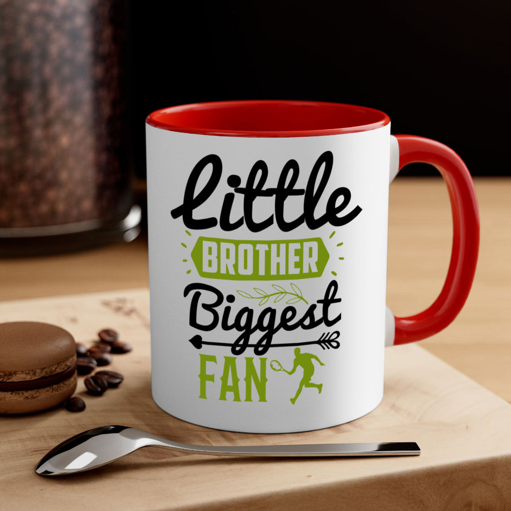 Little Brother Biggest Fan 892#- tennis-Mug / Coffee Cup