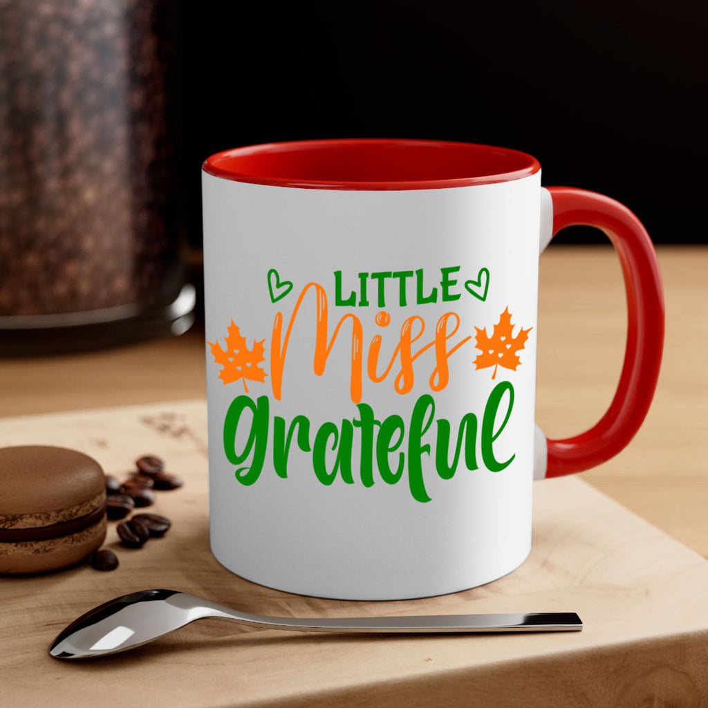 Little Miss Grateful 404#- fall-Mug / Coffee Cup