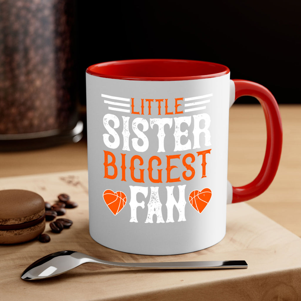 Little sister biggest fan 1983#- basketball-Mug / Coffee Cup