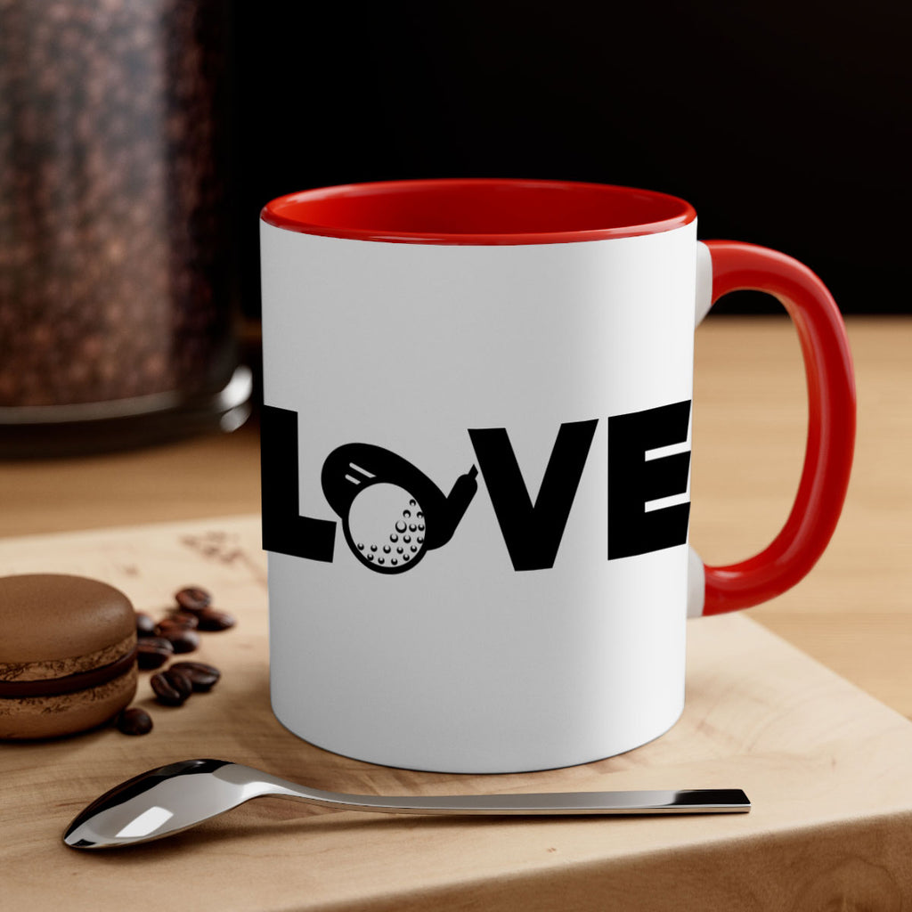 Love 738#- golf-Mug / Coffee Cup