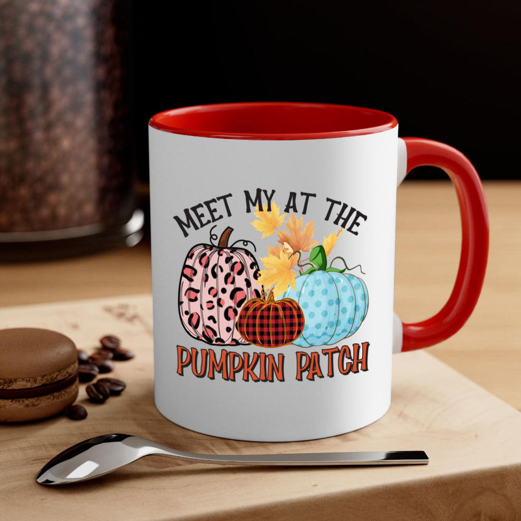 Meet My at the Pumpkin Patch 425#- fall-Mug / Coffee Cup