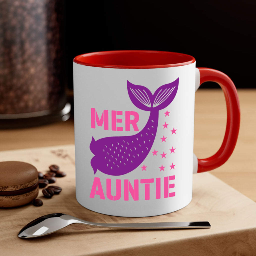 Mer Auntie 320#- mermaid-Mug / Coffee Cup