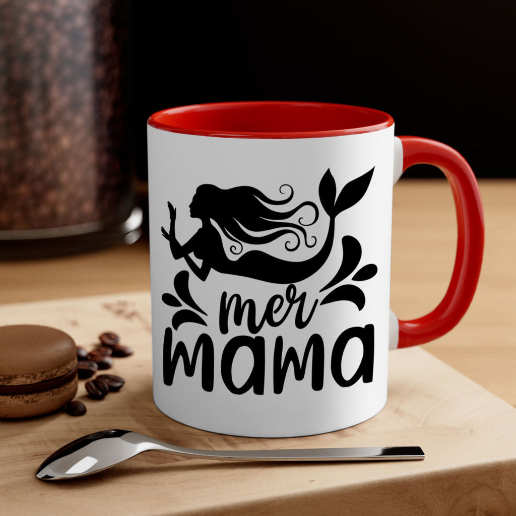 Mer mama 349#- mermaid-Mug / Coffee Cup