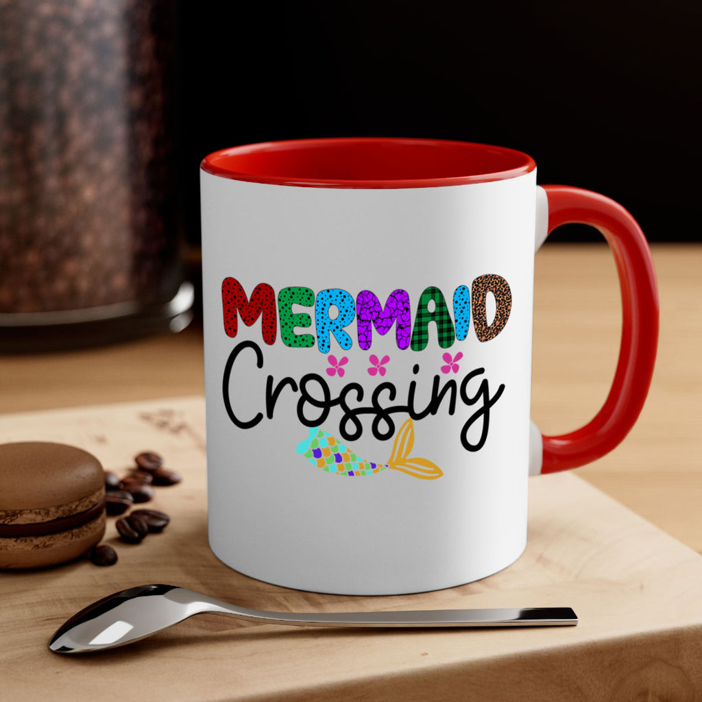 Mermaid Crossing 399#- mermaid-Mug / Coffee Cup