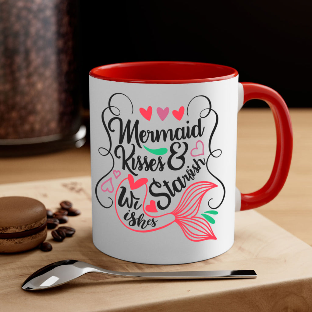 Mermaid Kisses Starfish Wishes 368#- mermaid-Mug / Coffee Cup