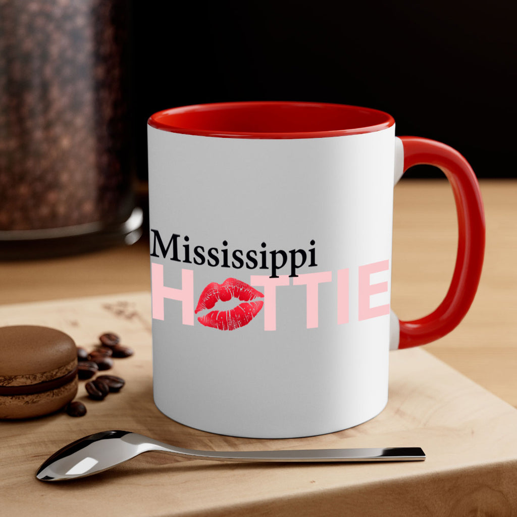 Mississippi Hottie With Red Lips 24#- Hottie Collection-Mug / Coffee Cup