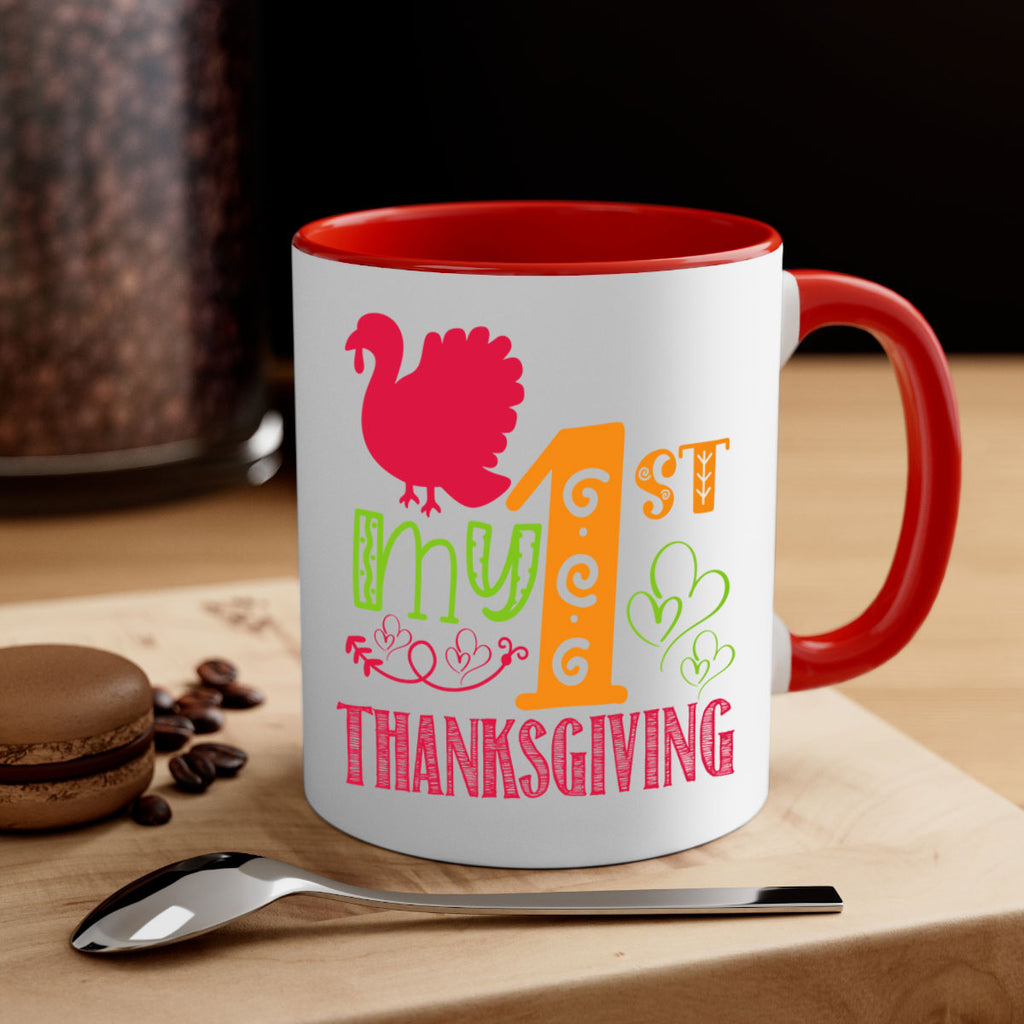 My st Thanksgiving 432#- fall-Mug / Coffee Cup