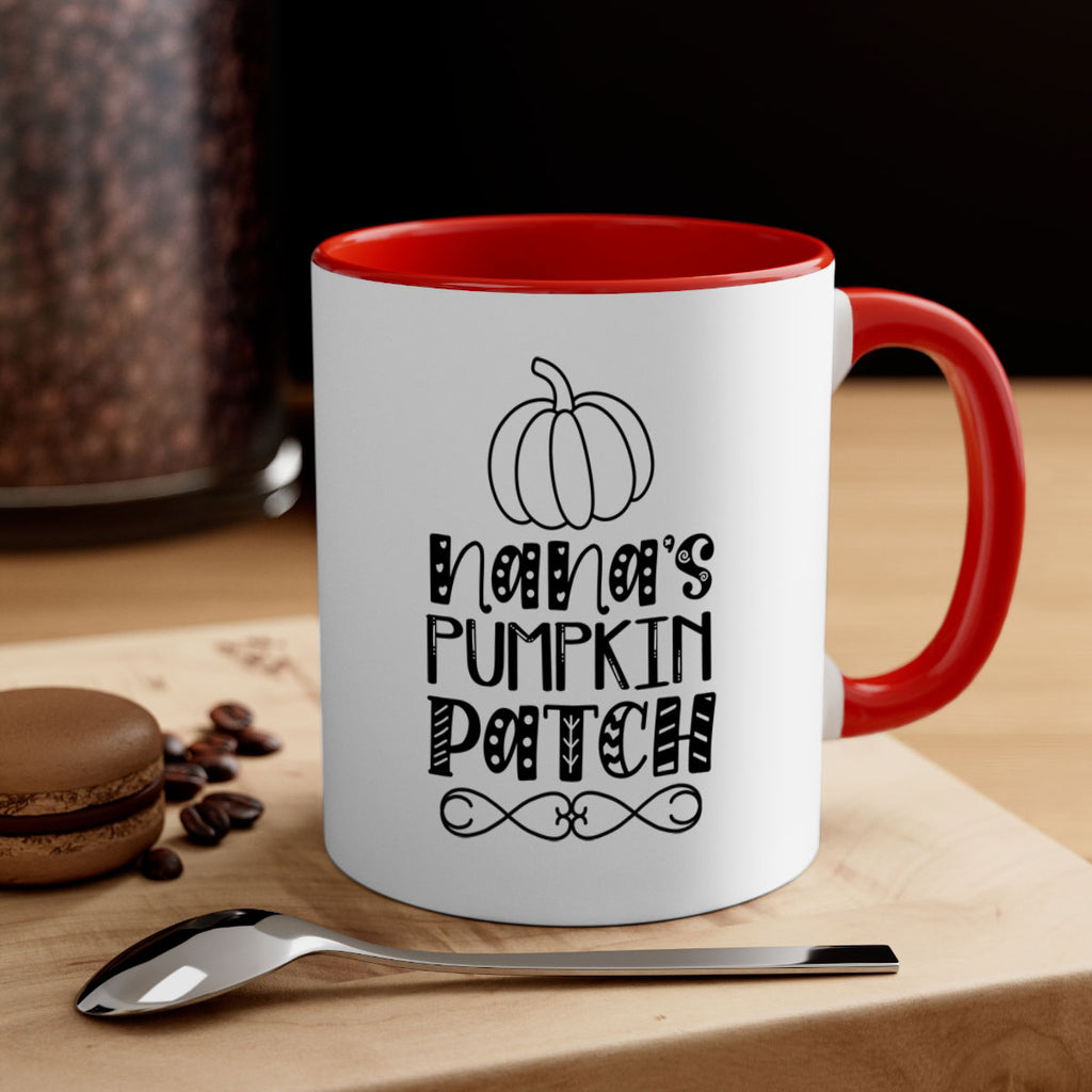 Nana s Pumpkin Patch 439#- fall-Mug / Coffee Cup