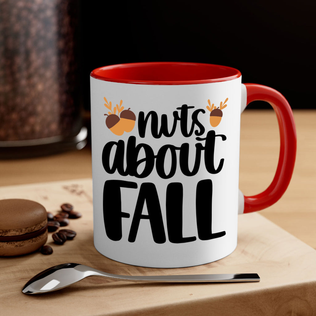 Nuts About Fall 503#- fall-Mug / Coffee Cup