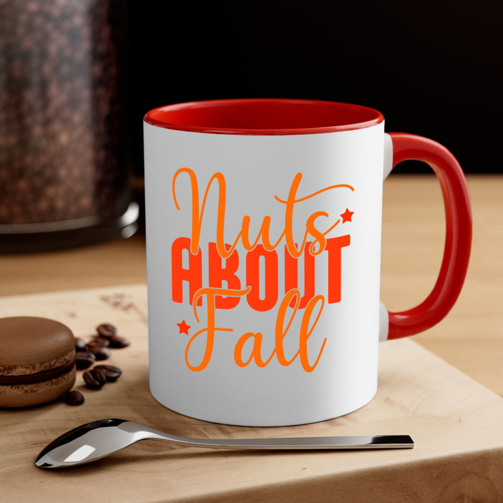 Nuts About Fall Design 444#- fall-Mug / Coffee Cup