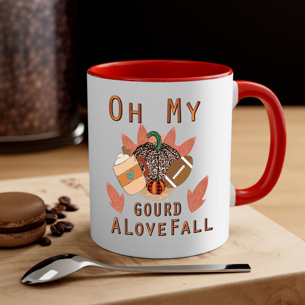 Oh My Gourd A Love Fall 452#- fall-Mug / Coffee Cup