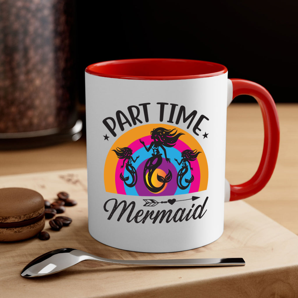 Part time mermaid 534#- mermaid-Mug / Coffee Cup
