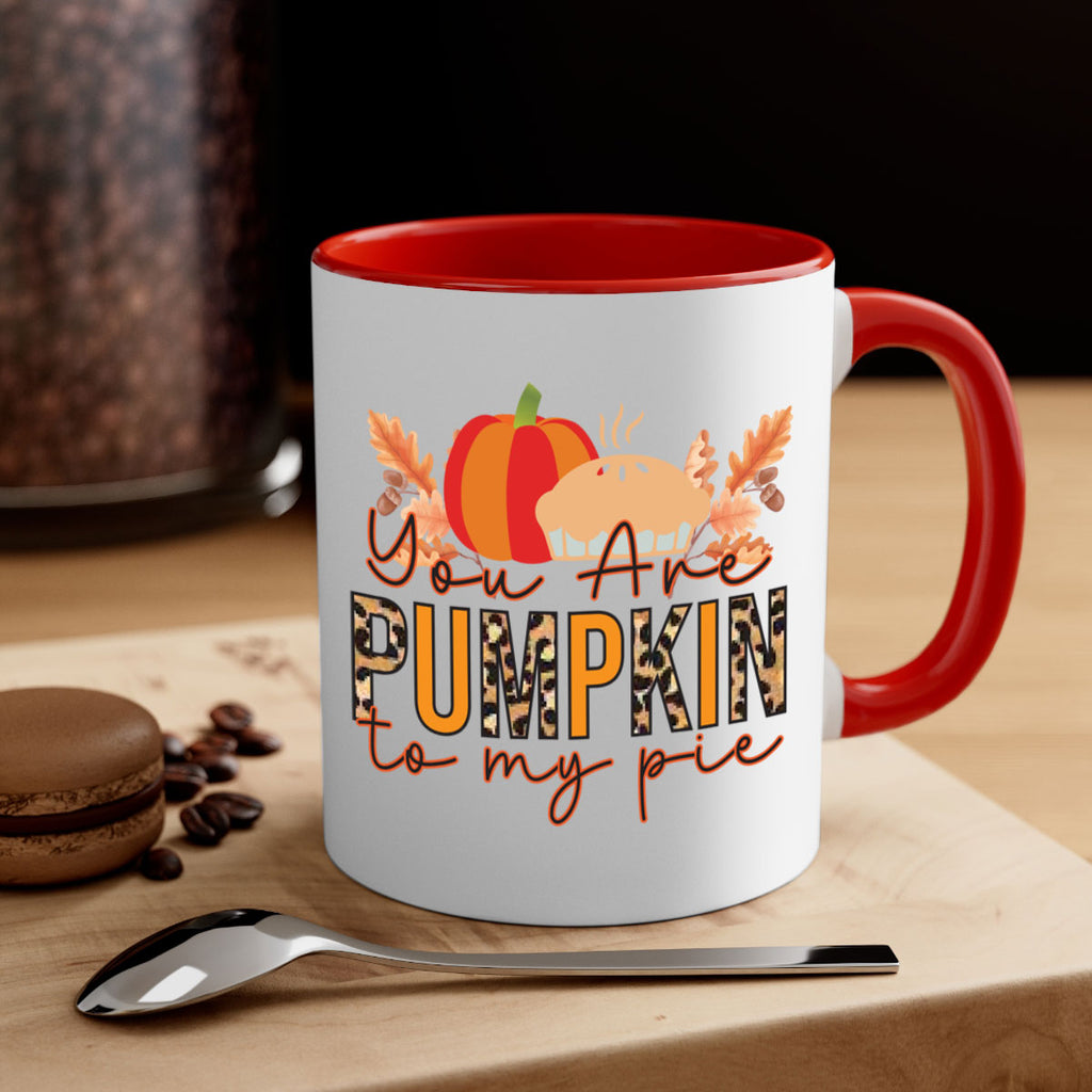 Pumpkin Pie Fall 531#- fall-Mug / Coffee Cup
