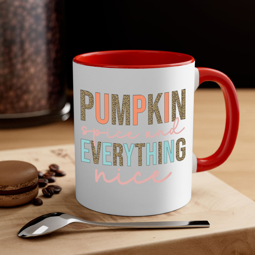 Pumpkin Spice And Everything Nice 533#- fall-Mug / Coffee Cup