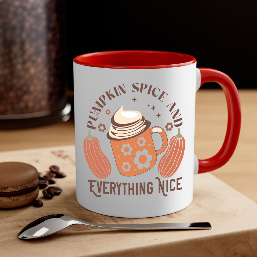 Pumpkin Spice And Everything Nice 539#- fall-Mug / Coffee Cup