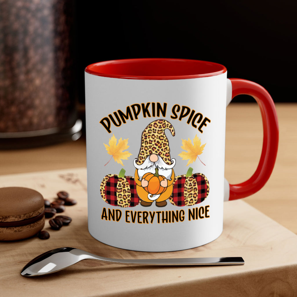 Pumpkin Spice and Everything Nice 534#- fall-Mug / Coffee Cup