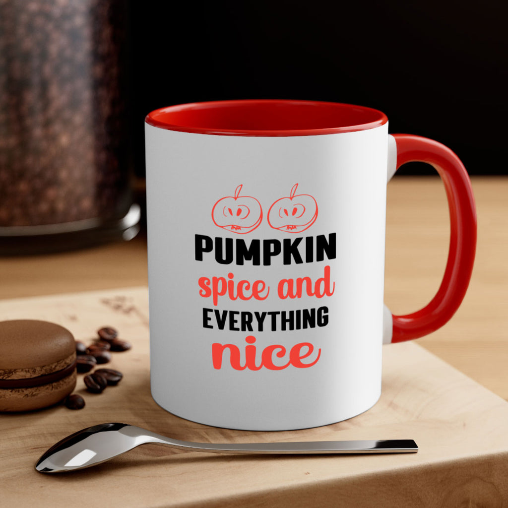 Pumpkin spice and everything nice 537#- fall-Mug / Coffee Cup