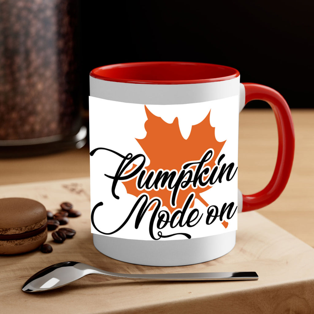 PumpkinModeondesign 563#- fall-Mug / Coffee Cup