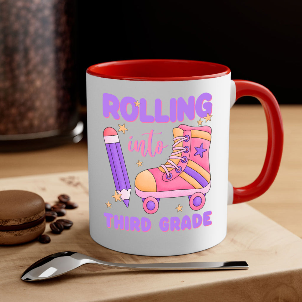 Rolling into 3rd Grade 24#- Third Grade-Mug / Coffee Cup