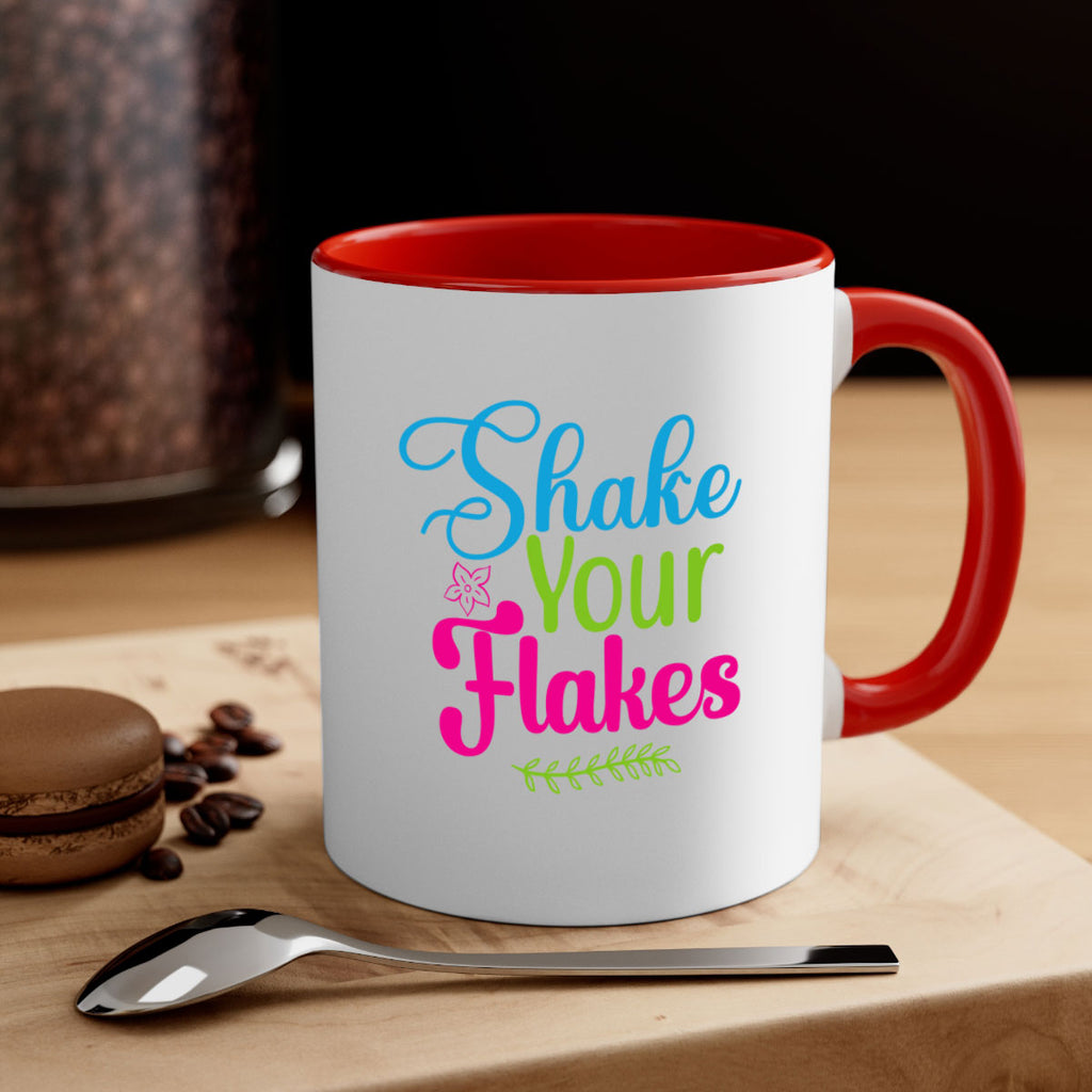 Shake Your Flakes 356#- winter-Mug / Coffee Cup