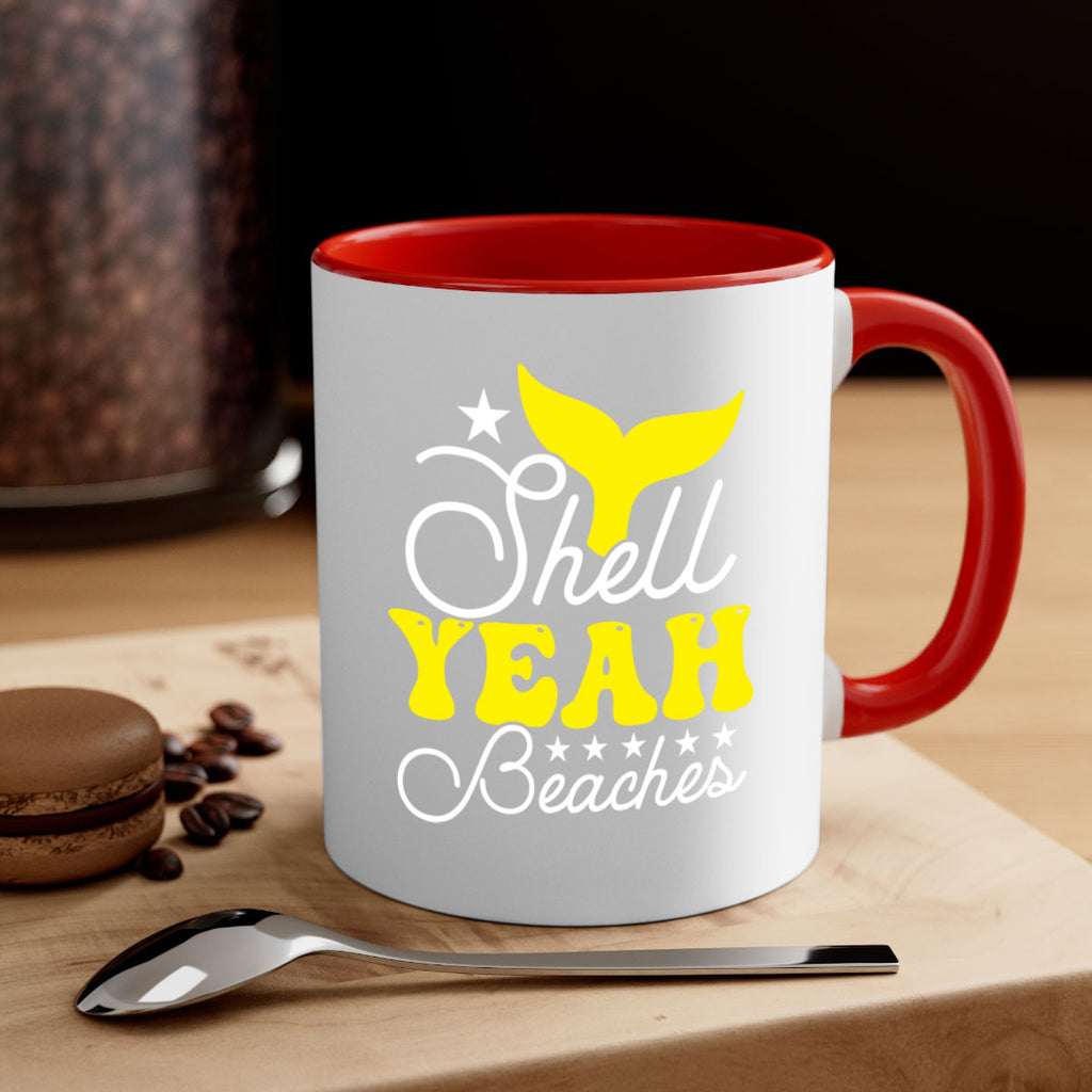 Shell Yeah Beaches 585#- mermaid-Mug / Coffee Cup