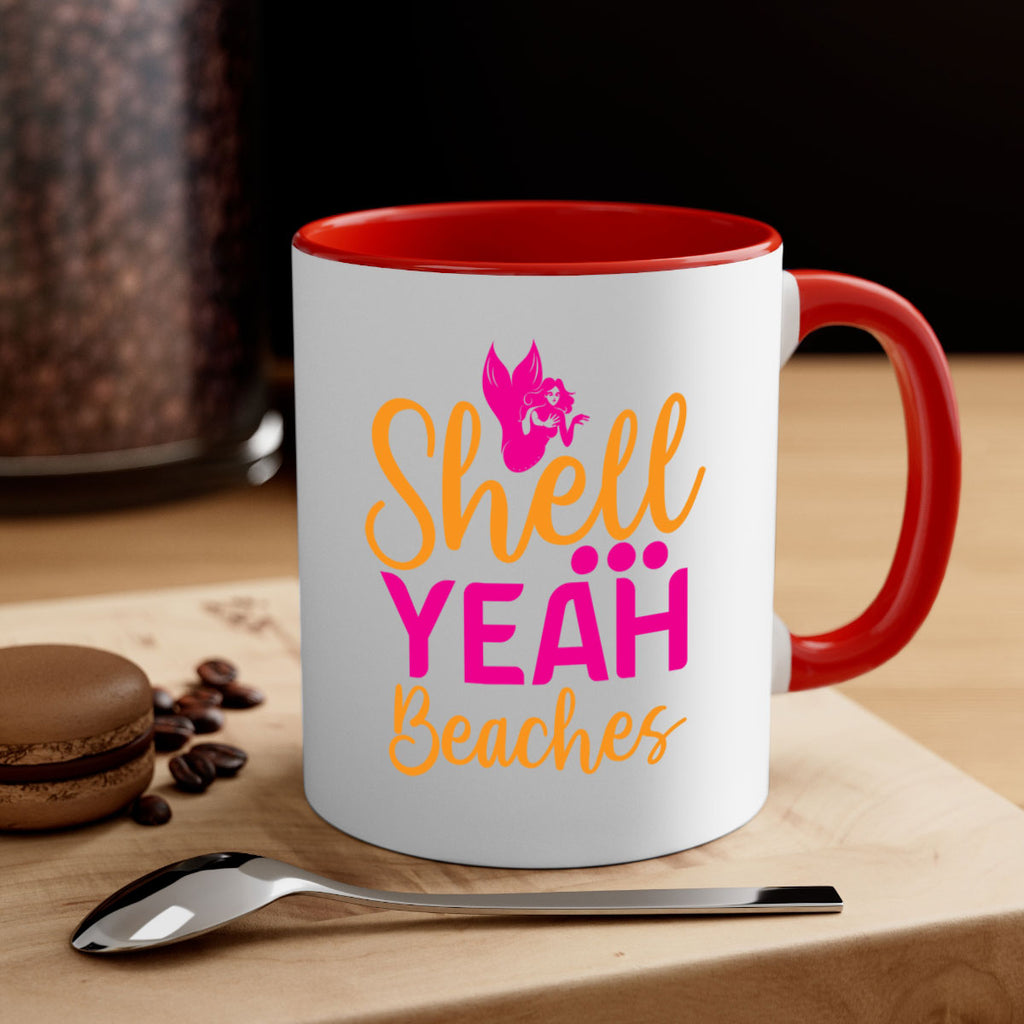 Shell Yeah Beaches 586#- mermaid-Mug / Coffee Cup