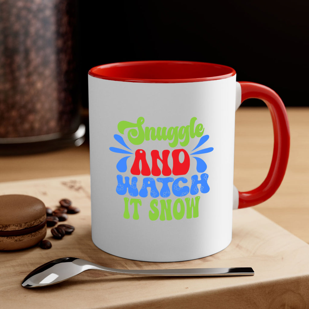 Snuggle and watch it snow 378#- winter-Mug / Coffee Cup