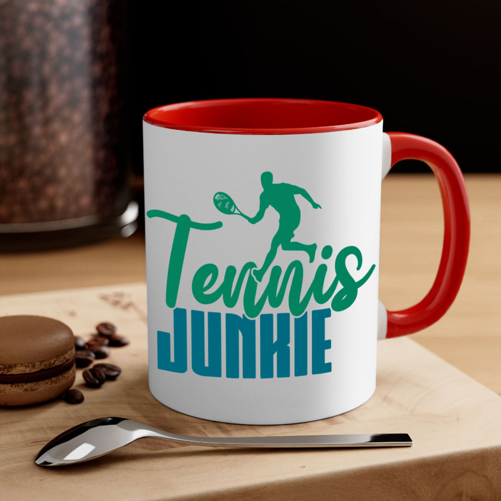 Tennis Junkie 279#- tennis-Mug / Coffee Cup