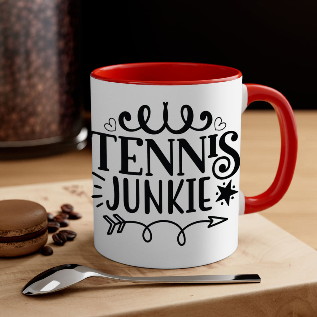 Tennis junkie 266#- tennis-Mug / Coffee Cup