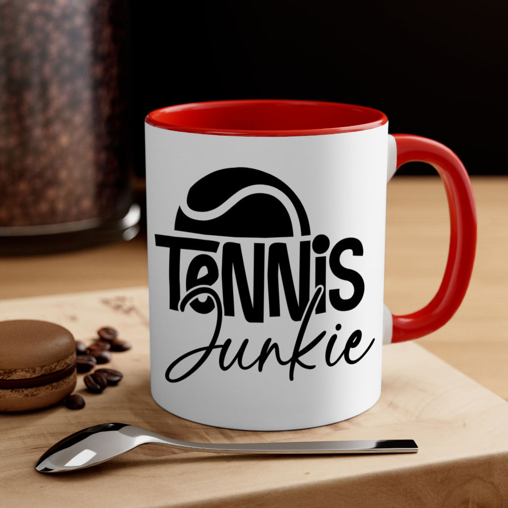 Tennis junkie 281#- tennis-Mug / Coffee Cup