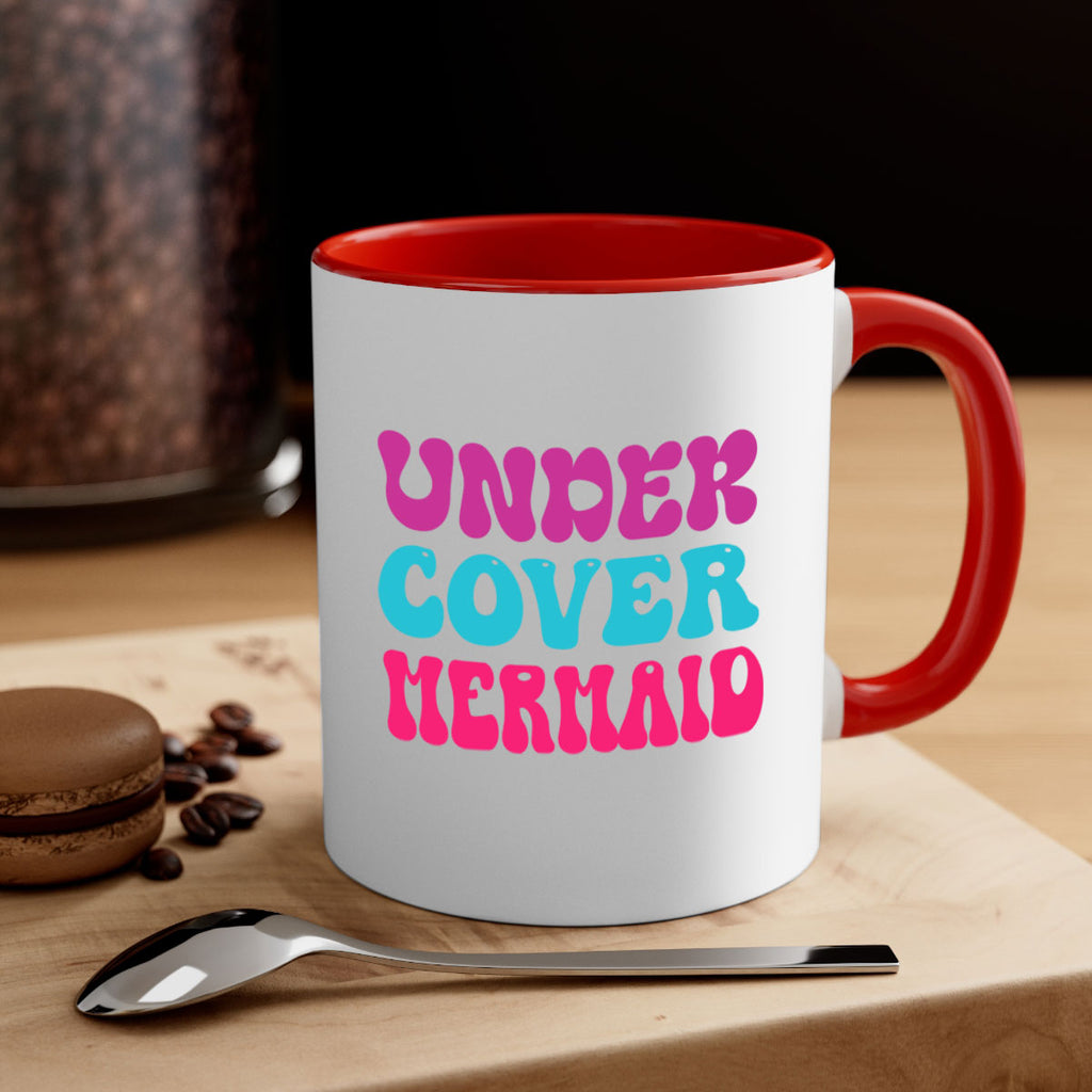 Under Cover Mermaid 635#- mermaid-Mug / Coffee Cup