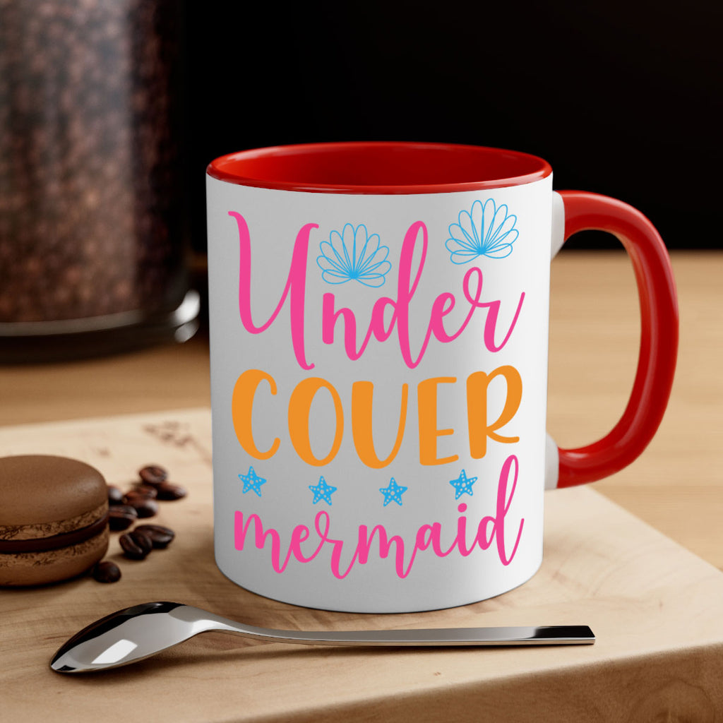 Under Cover Mermaid Design 653#- mermaid-Mug / Coffee Cup