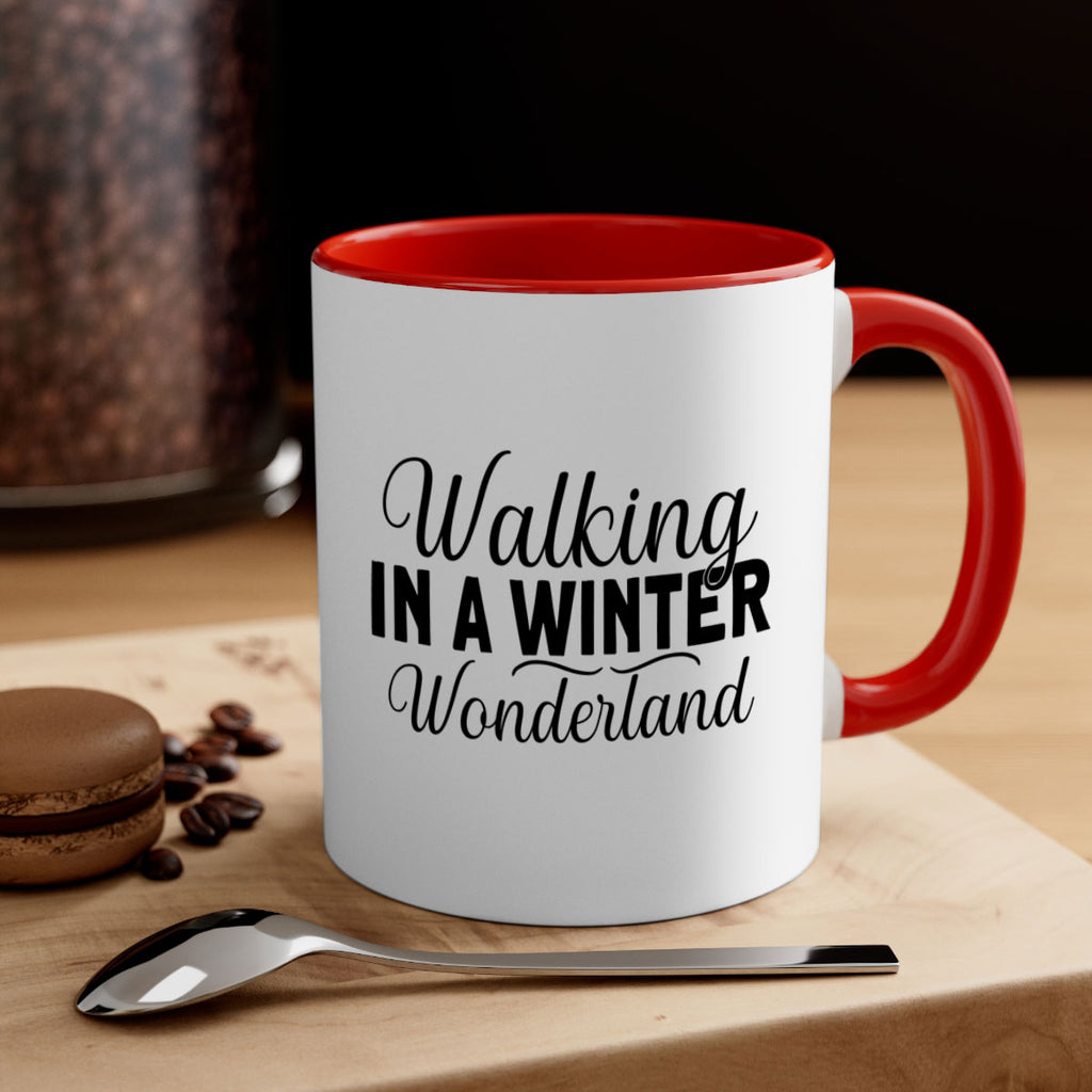 Walking in a Winter Wonderland 434#- winter-Mug / Coffee Cup