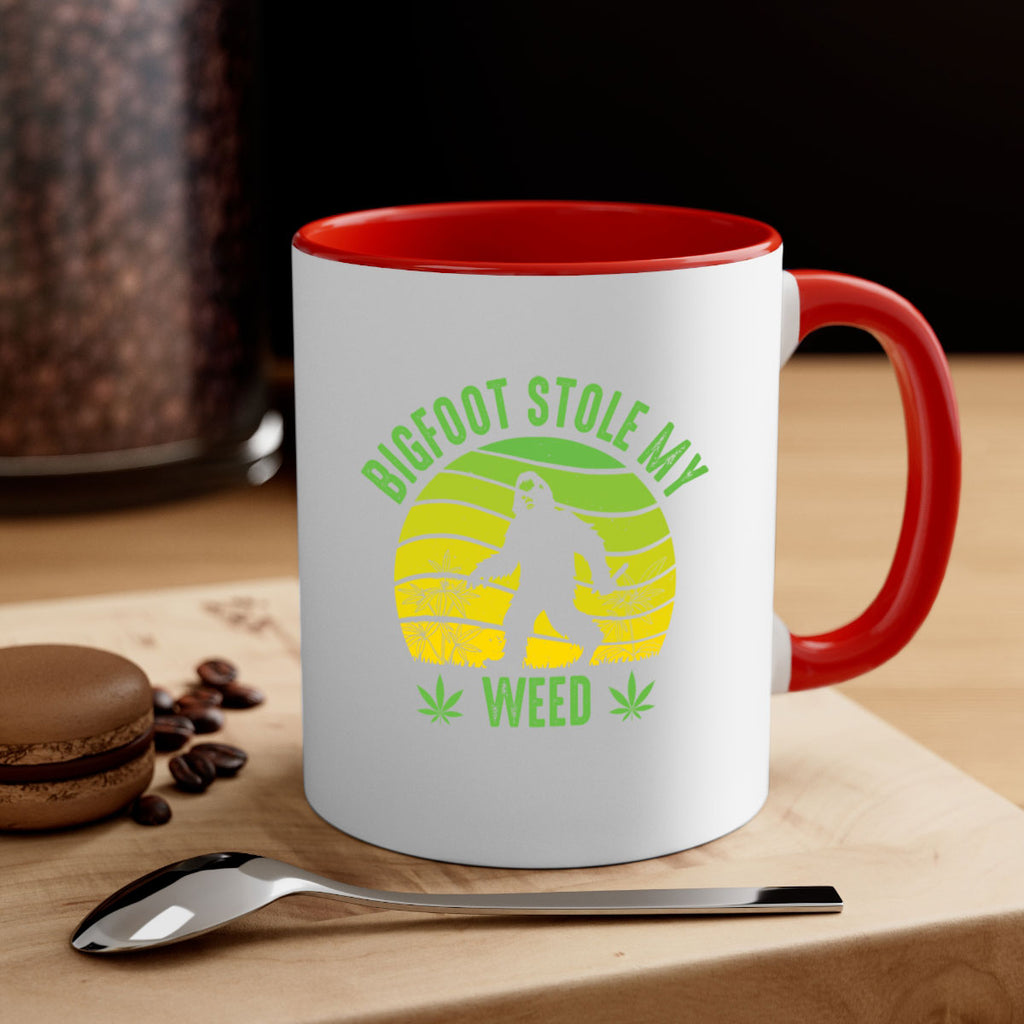 bigfoot stole my weed 15#- marijuana-Mug / Coffee Cup